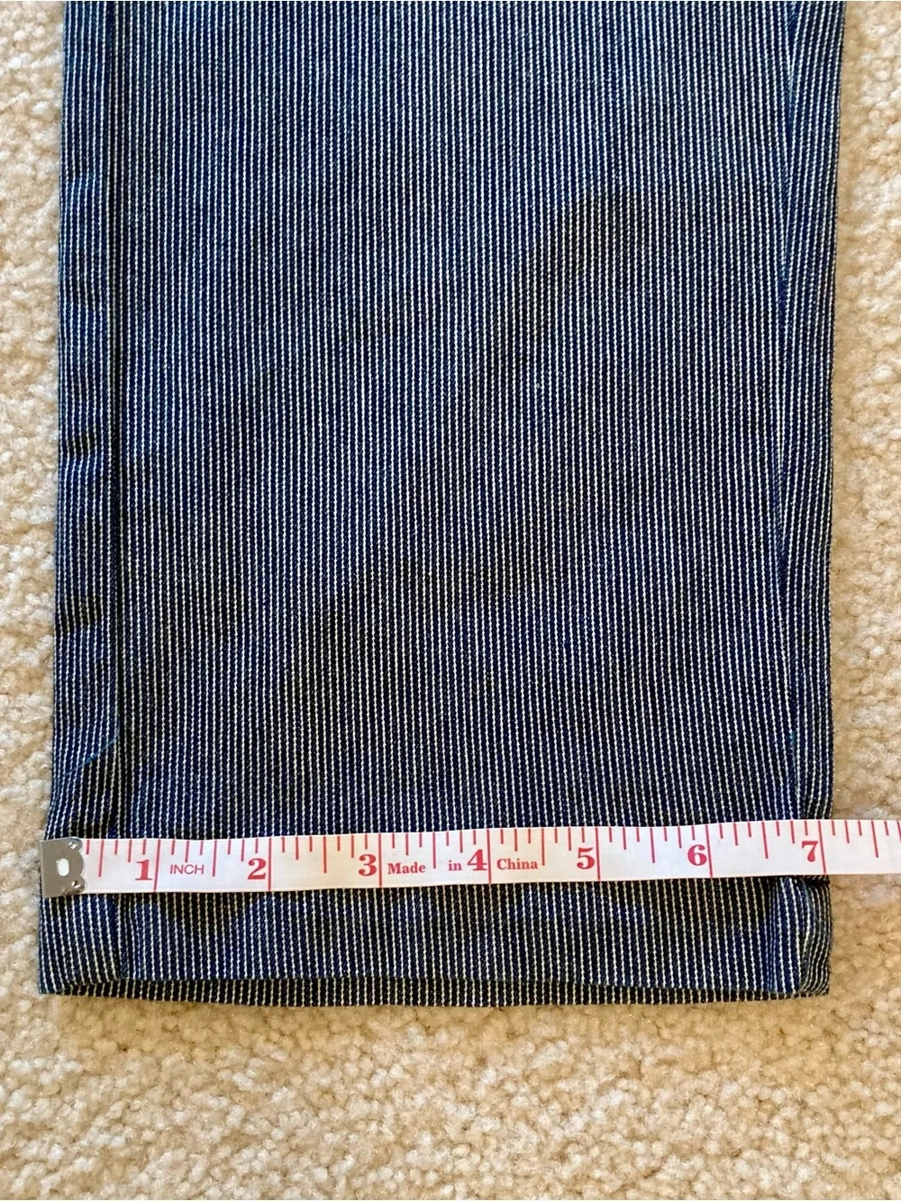 NWT Liverpool Los Angeles striped chino pants